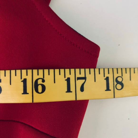 LARANOR Dress 42/10 Sweetheart Neckline Cap Sleeve Hidden Zipper Darting Bodycon - Picture 12 of 13